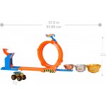 Hot Wheels monster trucks dráha se smyčkou a bigfootem JBX64 – Hledejceny.cz