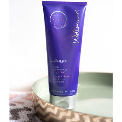 Wellmaxx Collagen Velvety skin smoothing tělové mléko 200 ml