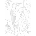 Radost v písku Šablona na pískování strakapoud A4 210 x 297 mm – Hledejceny.cz