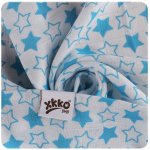Kikko Bambusová osuška XKKO BMB 90x100 Little Stars Cyan – Zboží Dáma