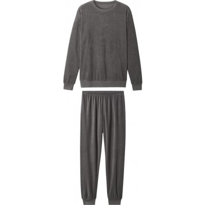 esmara Men pánské froté pyžamo tmavě šedá – Zboží Dáma