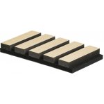 Akustický panel G21 270x60,5x2,1 cm, hikora – Hledejceny.cz