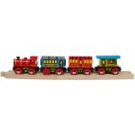 Bigjigs Osobní vlak + 2 koleje – Zboží Dáma