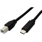 InLine 35761 USB 2.0 USB B(M) - USB C(M), 1m
