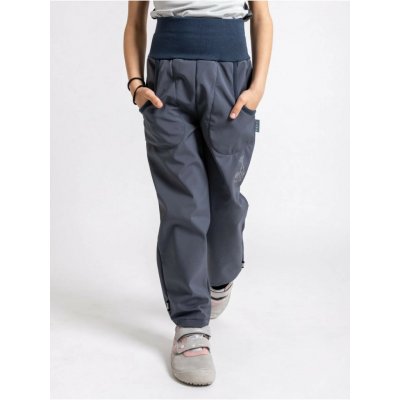 Unuo dětské softshellové kalhoty bez zateplení Basic tm. šedá – Zboží Dáma