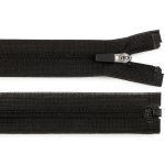 Spirálový zip skrytý dělitelný No 3 délka 55 cm, střední, 322 černá – Hledejceny.cz