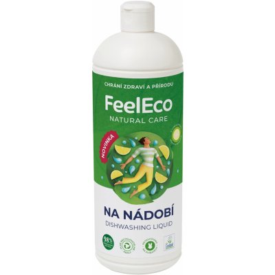 Feel Eco prostředek na nádobí s vůní citronu 1 l – Zboží Dáma