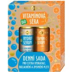 PURITY VISION Bio Vitamínová séra denní sada PURITY VISION BIO Hydro2 serum s 1,5 % kyselinou hyaluronovou 30 ml + PURITY VISION ​BIO Vitamin C serum s 5% vitaminu C a 0,5% kyselinou hyaluronovou 30 – Zbozi.Blesk.cz