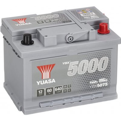 Yuasa YBX5000 12V 60Ah 620A YBX5075 – Zbozi.Blesk.cz