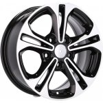 Racing Line A5208 6,5X15 5X114,3 ET45 matt black polished – Hledejceny.cz