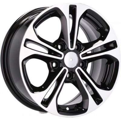 Racing Line A5208 6,5X15 5X114,3 ET45 matt black polished – Hledejceny.cz