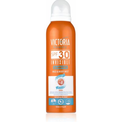 Victoria Beauty ochranný pleťový a tělový sprej SPF30 s vitamínem E 150 ml – Zboží Mobilmania