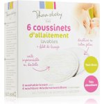 THERMOBABY Hygienické pratelné prsní vložky 6 ks – Sleviste.cz