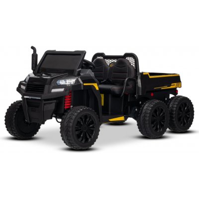 Beneo Farmářské elektrické autíčko RIDER 6X6 24V černá – Zboží Dáma