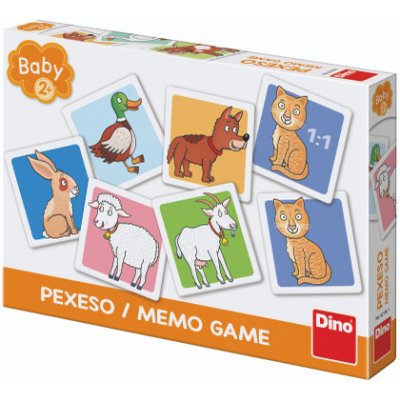 Baby pexeso Domácí zvířátka – Zboží Živě
