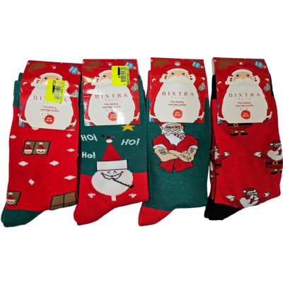 Ponožky s vánočním motivem 1pár