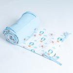 Tulimese Mantinel do postýlky letadla a balóny modrý – Hledejceny.cz