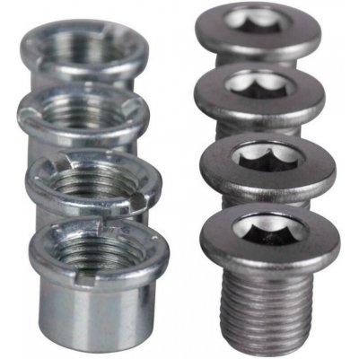 MAX1 SHIMANO Šrouby + matky na převodník FCT4060/T521 M8x8,5mm set – Hledejceny.cz