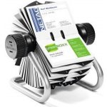 Durable otočný držák vizitek Visifix Rotary stříbrný – Zboží Živě