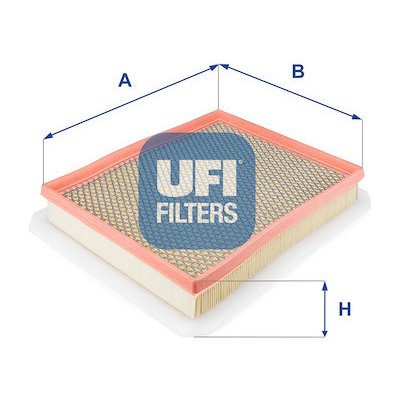 Vzduchový filtr UFI 30.258.00 – Hledejceny.cz