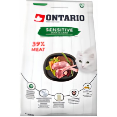 Ontario Cat Sensitive Derma 2 kg – Zboží Mobilmania