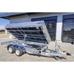 Saris Přívěs 3-str. sklápěč 356 184 3500kg HD, kombi hydr., listová pera – Sleviste.cz