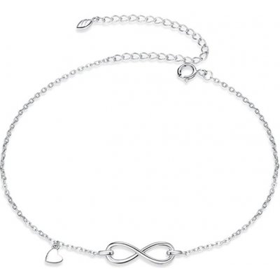 Grace Silver Jewellery stříbrný Infinity Love nekonečno NR-SCT019 stříbrná