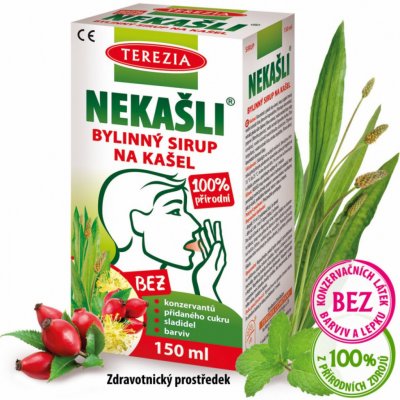 Terezia Company Nekašli přírodní bylinný sirup 150 ml – Zbozi.Blesk.cz