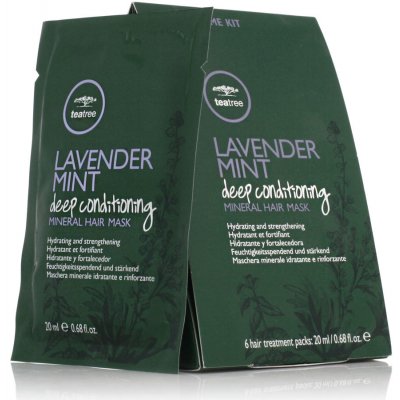 Paul Mitchell Tea Tree Lavender Mint Deep Conditioning Mineral Hair Mak 6x20 ml