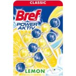 Bref Power Aktiv Juicy Lemon tuhý WC blok 3 x 50 g – Zboží Mobilmania