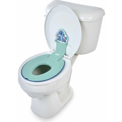 BRIGHT STARTS Redukce na WC nalepovací Flip & Sit STITCH 18m+, do 23kg – Zboží Dáma