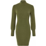 esmara Dámské úpletové šaty zelená – Zboží Dáma