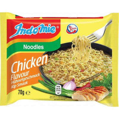 Indomie instantní nudlová polévka s kuřecí příchutí 70 g – Zboží Dáma