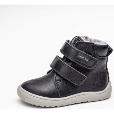 Protetika chlapecké zimní barefoot boty DARYK BLACK PRO-tex černá – Zboží Dáma