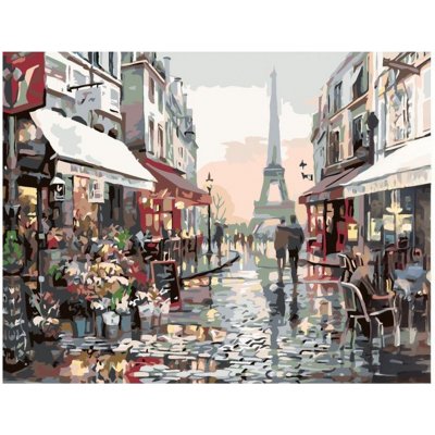 Vikpap 40 x 30 cm Paříž – Zboží Mobilmania