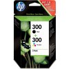 Toner HP 300 originální inkoustová kazeta dvojbalení černé CN637EE