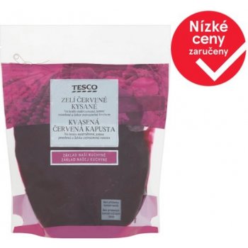 Tesco Zelí červené kysané 500 g