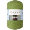 Příze YarnArt Ribbon 787 olivově zelená