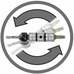 Wolfcraft Flipbit sada pro dřevo 7 ks 3085000 – Zboží Mobilmania