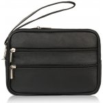 Abruzzo pánská kožená etue kompaktní klasická černá – Hledejceny.cz