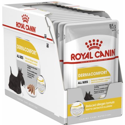 Royal Canin Dermacomfort Dog Loaf 12 x 85 g – Sleviste.cz