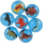 Míček hopík s dinosaurem 4cm mix druhů 32ks v dóze – Zboží Mobilmania