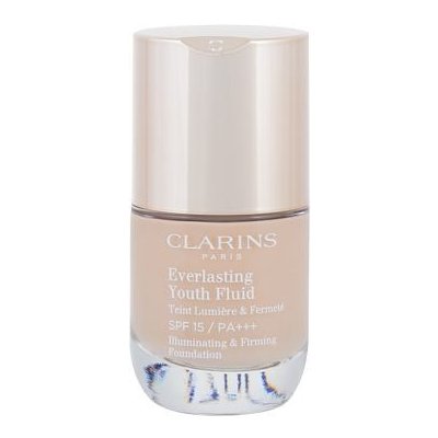 Clarins Everlasting Youth Fluid SPF15 rozjasňující a zpevňující make-up 103 Ivory 30 ml – Zboží Mobilmania