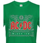 Bezvatriko.cz pánské tričko AC DC zelená – Zboží Dáma