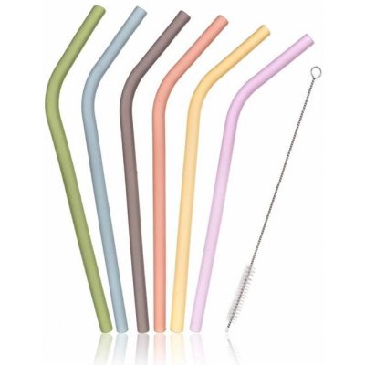 Banquet Culinaria Sada 6 silikonových brček 22 cm s kartáčkem – Hledejceny.cz