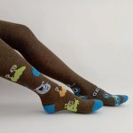 Dětské bavlněné punčocháče Spoky Zelená – Zboží Dáma