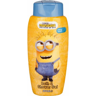 Minions Sprchový gel a pěna do koupele s třešňovou vůní 300 ml – Zbozi.Blesk.cz