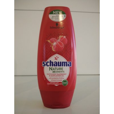 Schauma Nature Moments pro ochranu barvy a lesk balzám na vlasy Štavnatá malina a Slunečnicový olej 200 ml – Zbozi.Blesk.cz