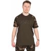 Rybářské tričko, svetr, mikina FOX International Group Ltd Fox tričko Khaki Camo Outline T-Shirt