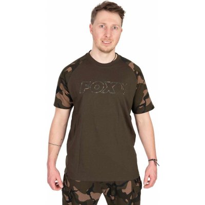 FOX International Group Ltd Fox tričko Khaki Camo Outline T-Shirt – Zboží Dáma